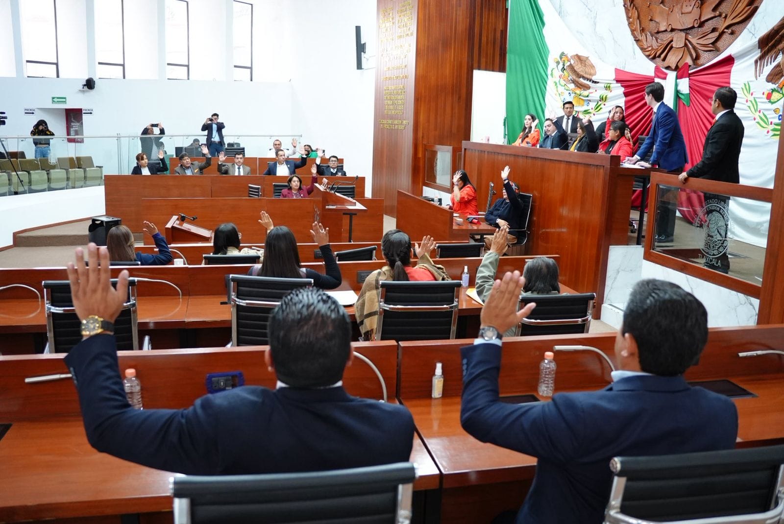 Aval unánime del Congreso a la actualización financiera de Tlaxcala